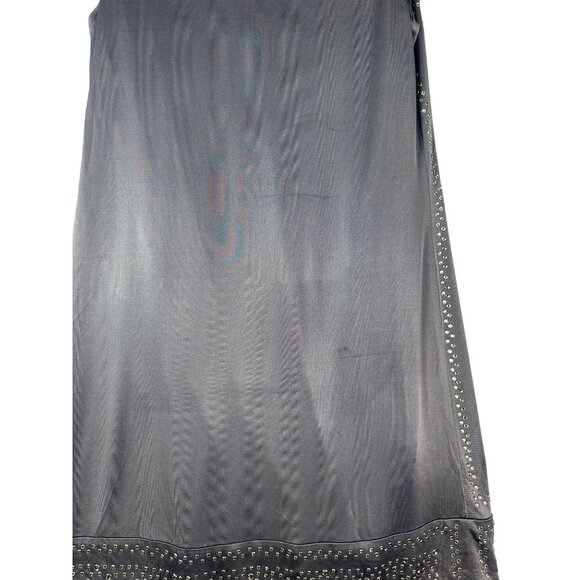 BCBGMaxazria Agate Lyris Beaded Sleeveless Mini Cocktail Dress Gray Size S NWT - Picture 6 of 14
